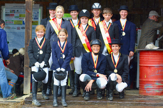 siegerehrung dressur rudersdorf 2011