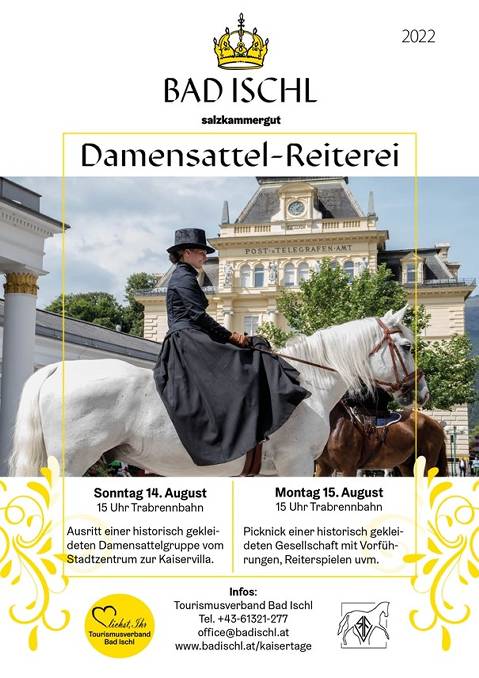 Mehr zu: Damensattel - Reiterei  Bad Ischl