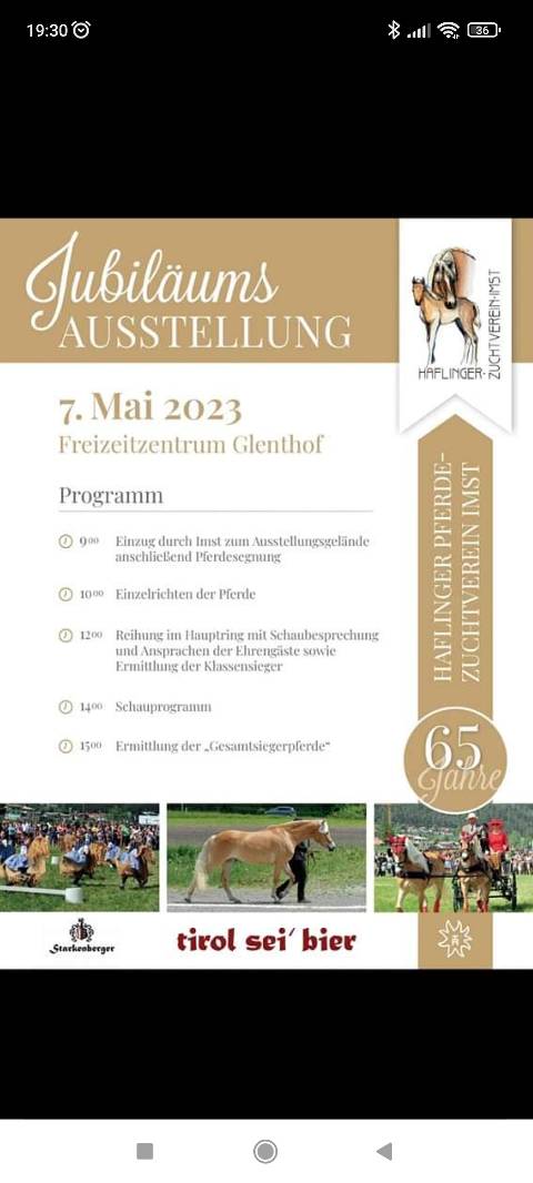 Mehr zu: Jubiläumsausstellung Glenthof 07.05.2023