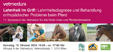 Mehr zu: Symposium Lahmheit im Griff"