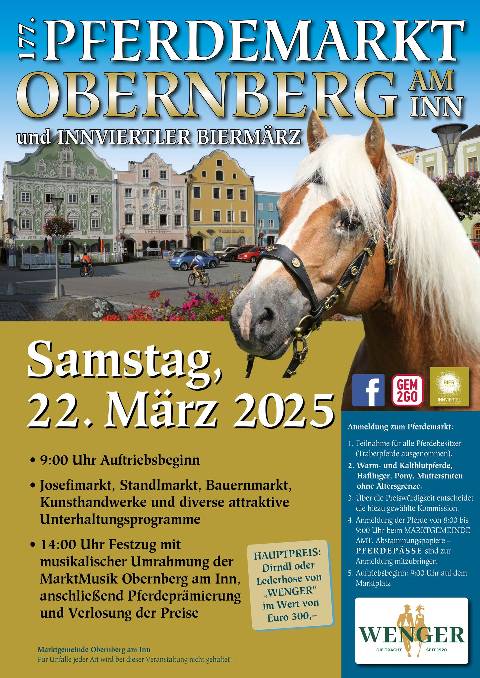 Mehr zu: 177.  Obernberger Pferdemarkt