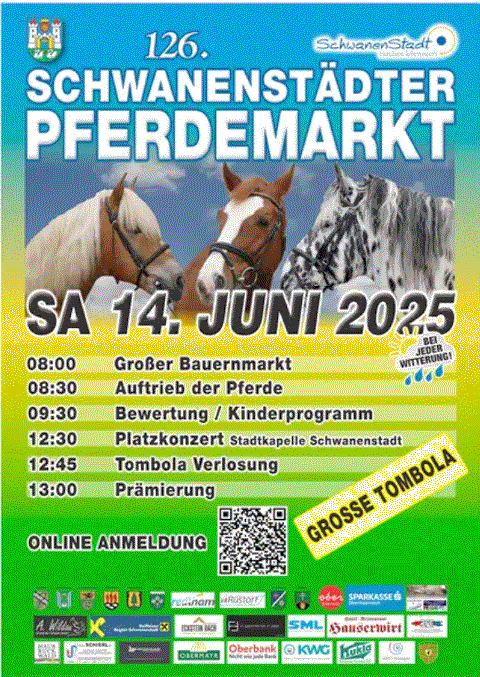 Mehr zu: 126. Pferdemarkt Schwanenstadt