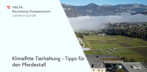Mehr zu: Tipps für die Pferdehaltung - 41. Podcast<br>
HBLFA Raumberg-Gumpenstein