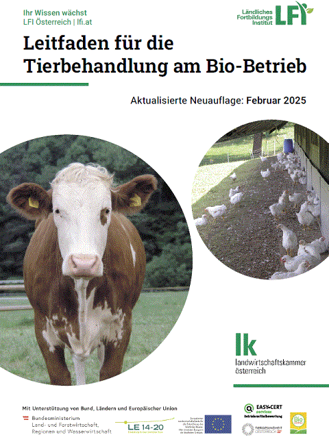 Mehr zu: Leitfaden für die Tierbehandlung am Bio-Betrieb